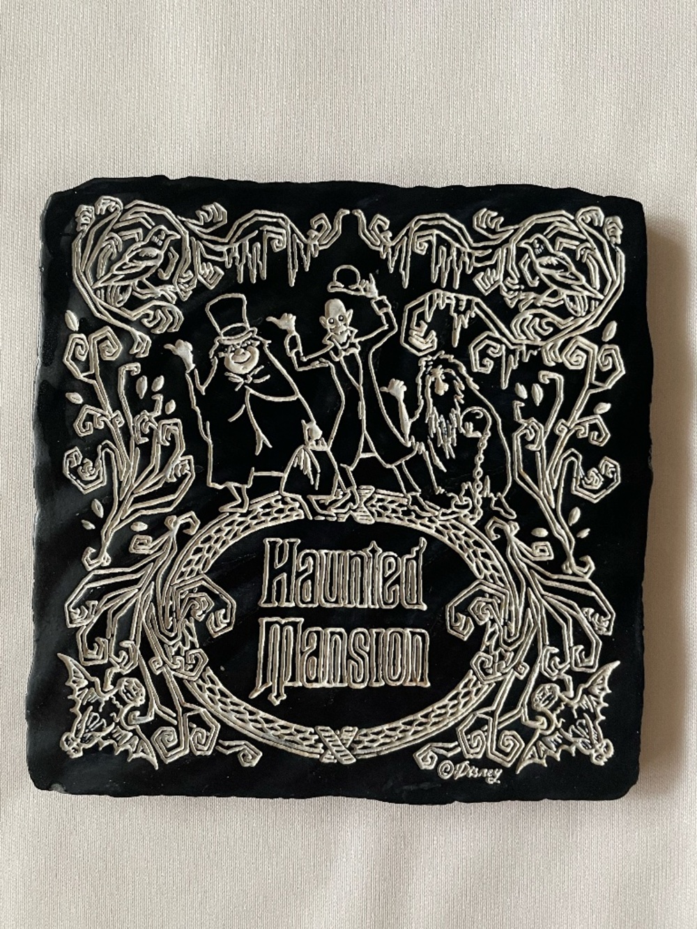 Haunted Mansion Disney Parks Stone Coaster